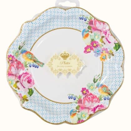Floral Plates (12 Pack)