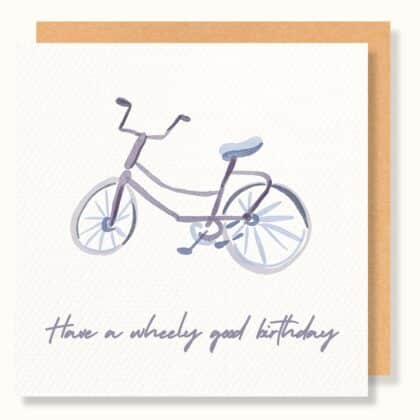 Wheely Good Birthday Card