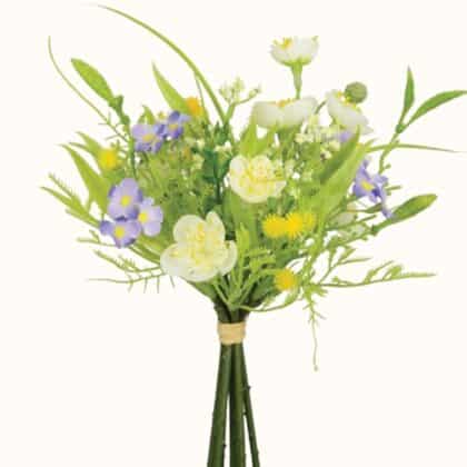 Floralsilk Buttercup & Gypsophila Bouquet