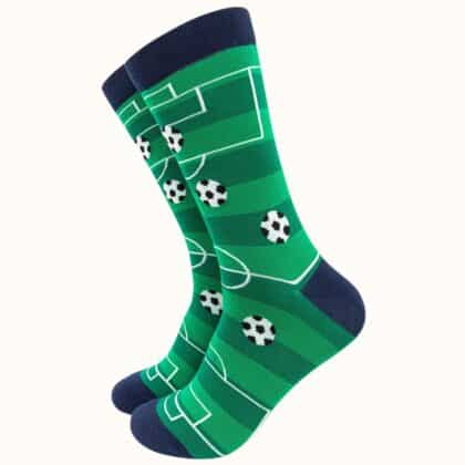 Men's Football Pitch Bamboo Socks