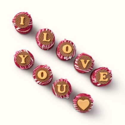 Message Cakes: 'I Love You'